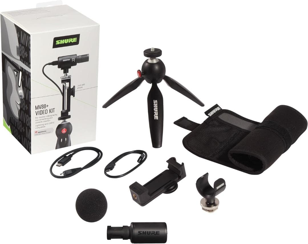 Shure Condenser Microphone Mv88+