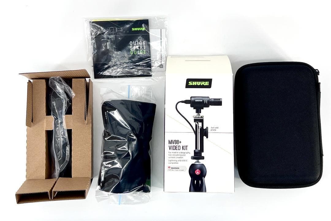 Shure Condenser Microphone Mv88+