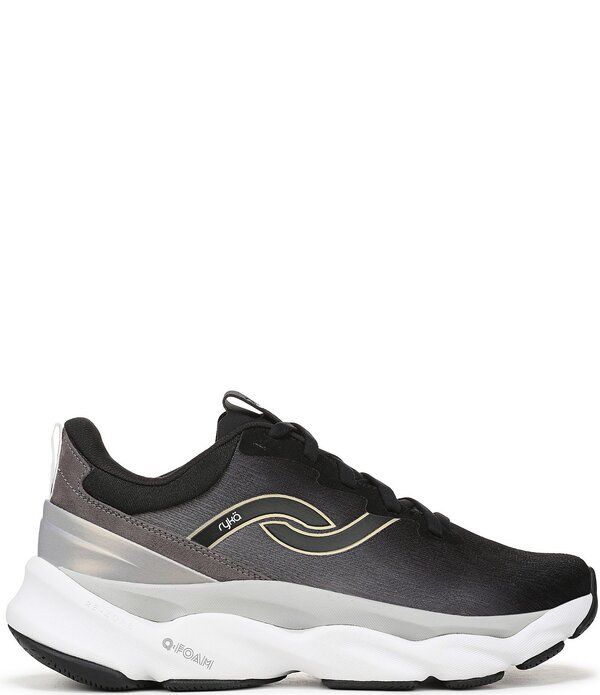 Sneakers Ryka Womens Elevate Lx Mesh Walking Black