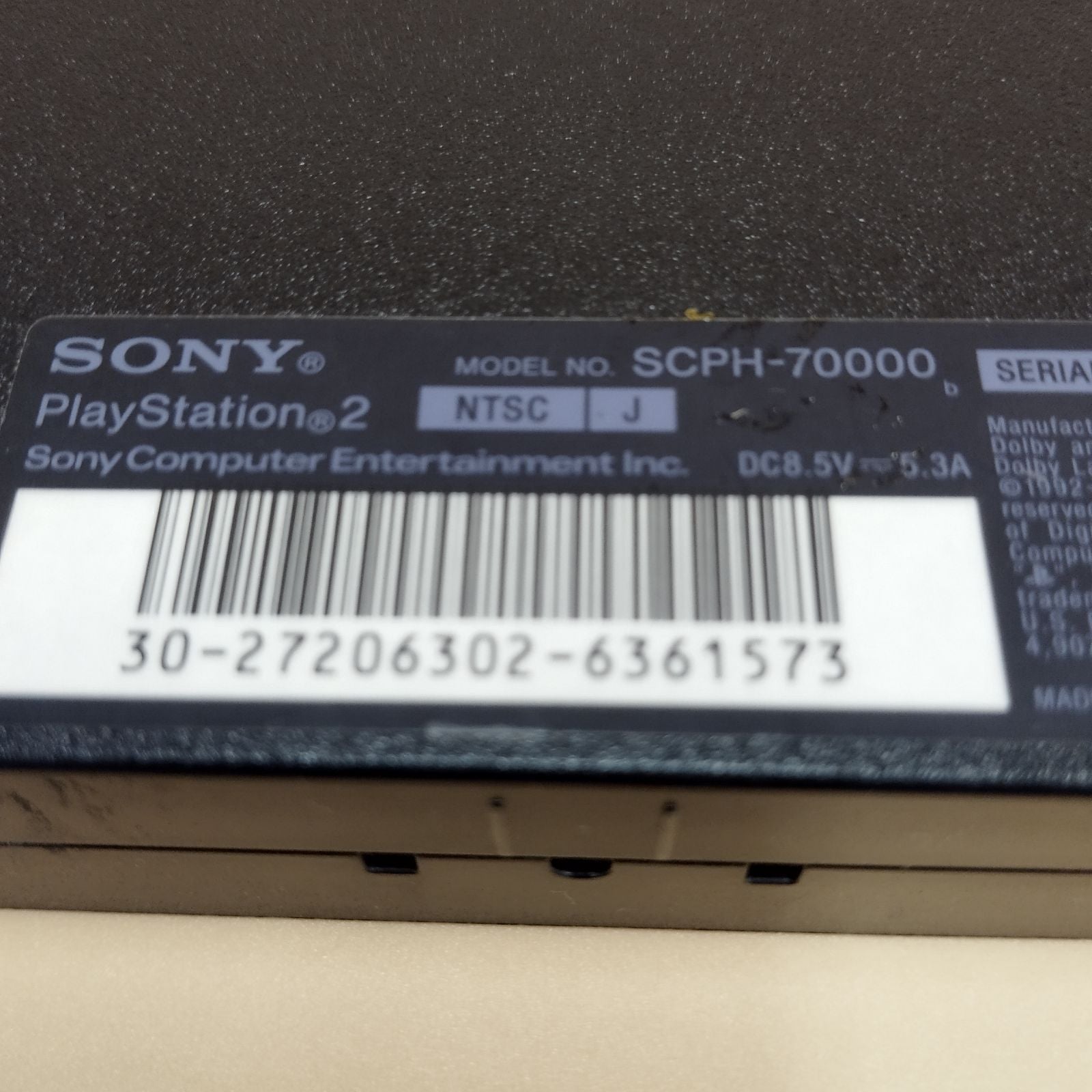 Playstation2 Body D4324 Ps2 Scph-70000Cb