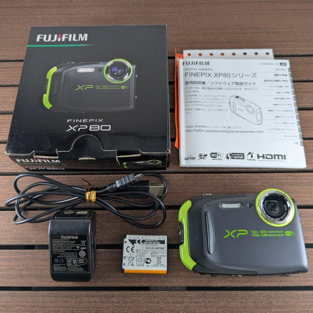 Fujifilm Compact Digital Camera Finepix Xp80 Wi-Fi