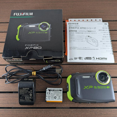 Fujifilm Compact Digital Camera Finepix Xp80 Wi-Fi