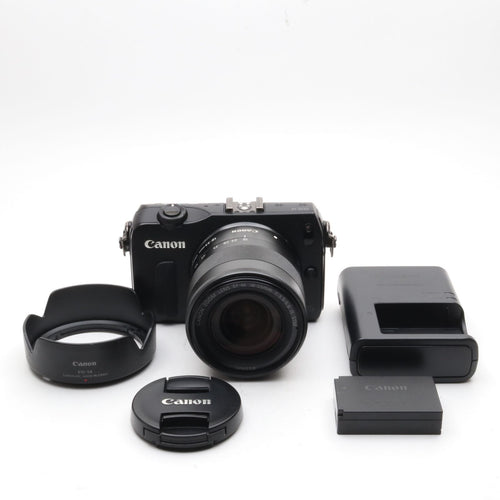 Digital Slr Canon Eos M Ef-M18-55Mm F3.5-5.6 Is Stm Eosmbk-18-55Isstmlk