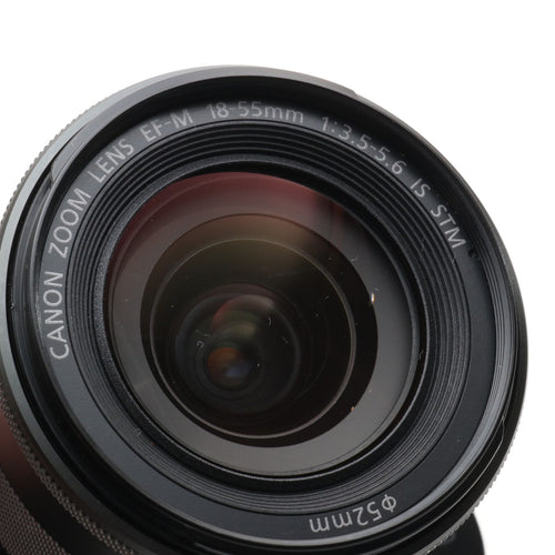 Digital Slr Canon Eos M Ef-M18-55Mm F3.5-5.6 Is Stm Eosmbk-18-55Isstmlk