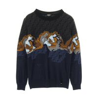 Fendi Knit Sweater Ff Used B