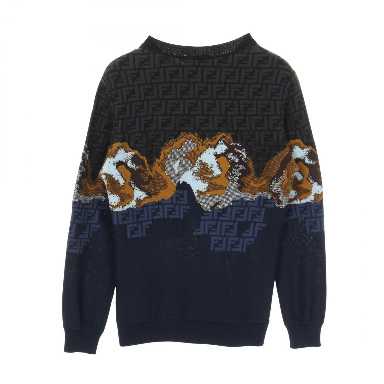 Fendi Knit Sweater Ff Used B