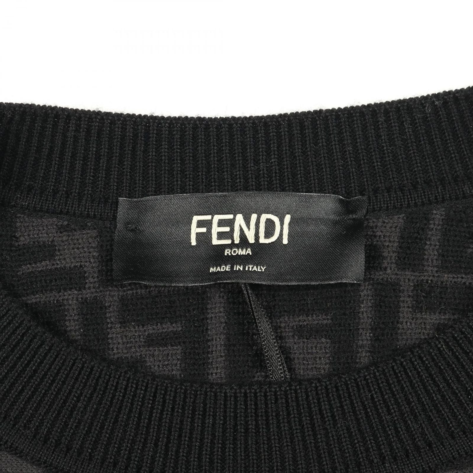 Fendi Knit Sweater Ff Used B