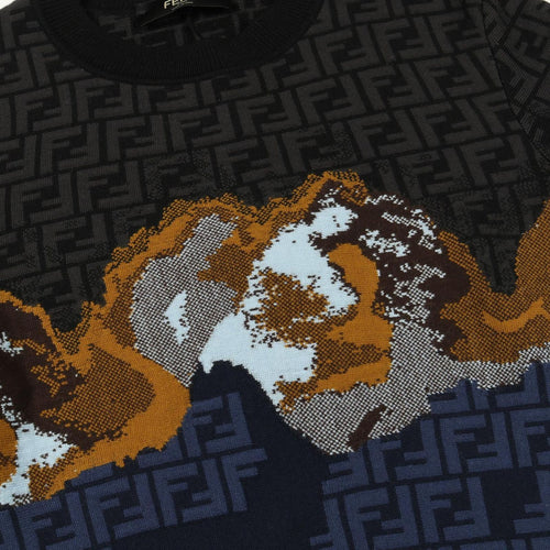 Fendi Knit Sweater Ff Used B