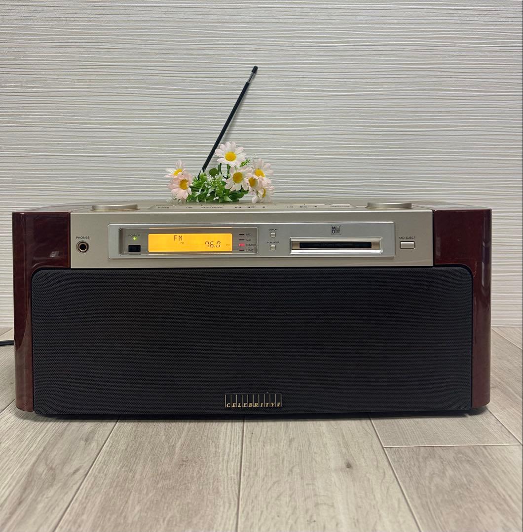 Sony Cd Md Cassette Deck Celebrity Md-700