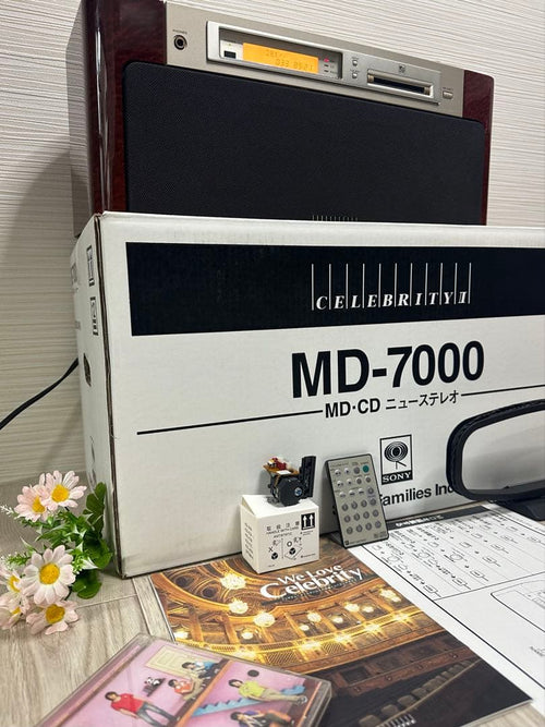 Sony Cd Md Cassette Deck Celebrity Md-700