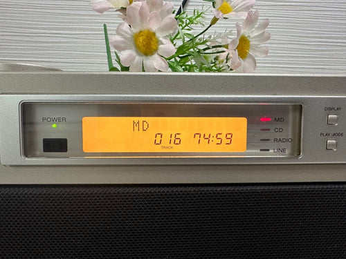 Sony Cd Md Cassette Deck Celebrity Md-700