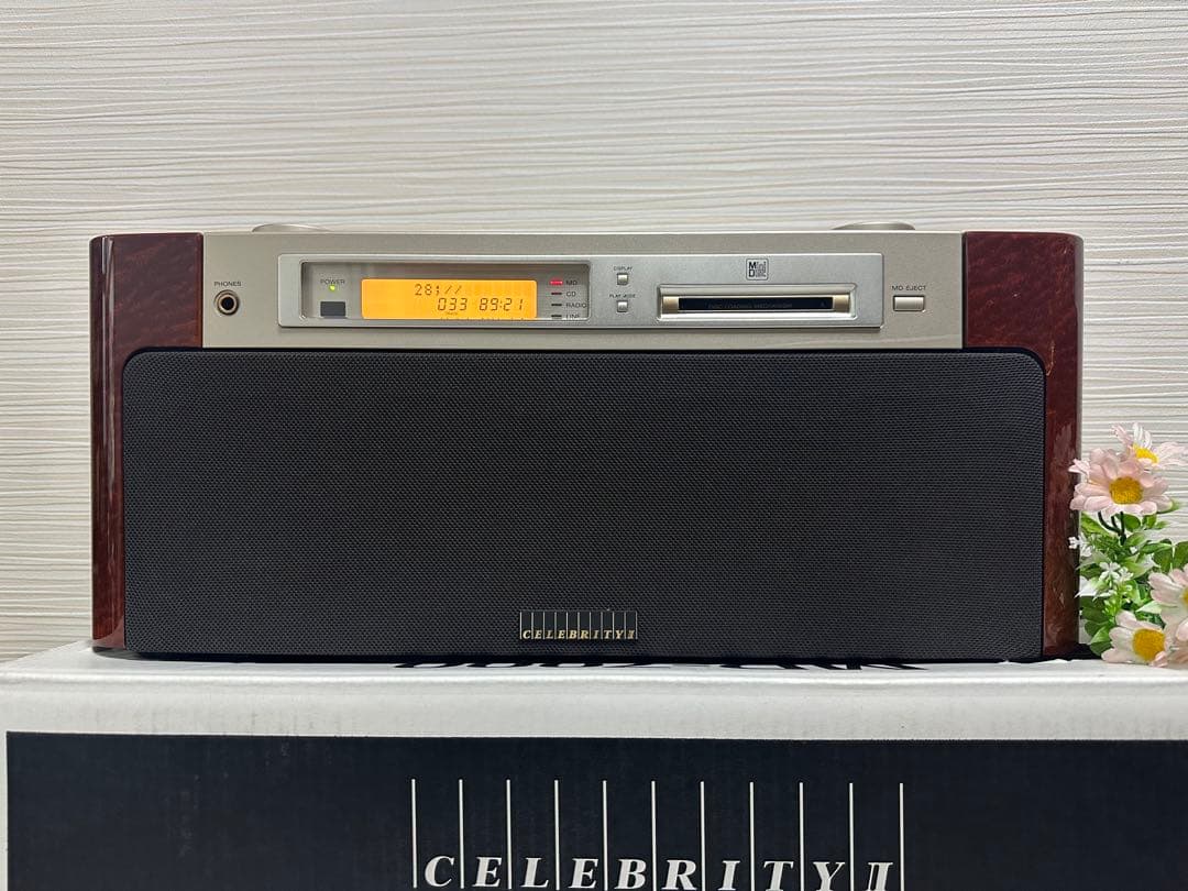 Sony Cd Md Cassette Deck Celebrity Md-700
