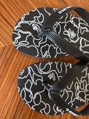 A Bathing Ape Beach Sandals Shower Abc Neon Camo S 26C
