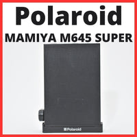 Mamiya Large -Size Medium Format Camera (Film) D07[7493D] Polaroid M645 Super