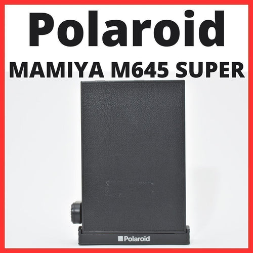 Mamiya Large -Size Medium Format Camera (Film) D07[7493D] Polaroid M645 Super