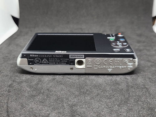 Nikon Compact Digital Cameras Coolpix S3600