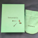 Tiffany Earrings (Pairs) 0.05Ct 2 Pt950