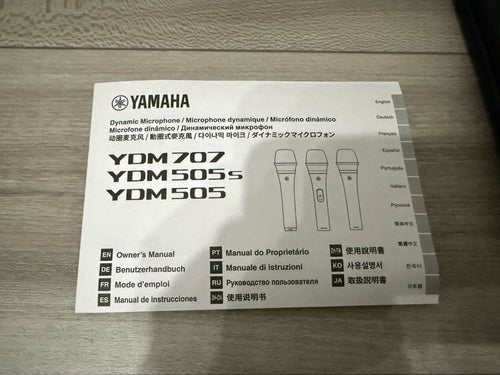 Yamaha Dynamic Microphone Ydm-505S