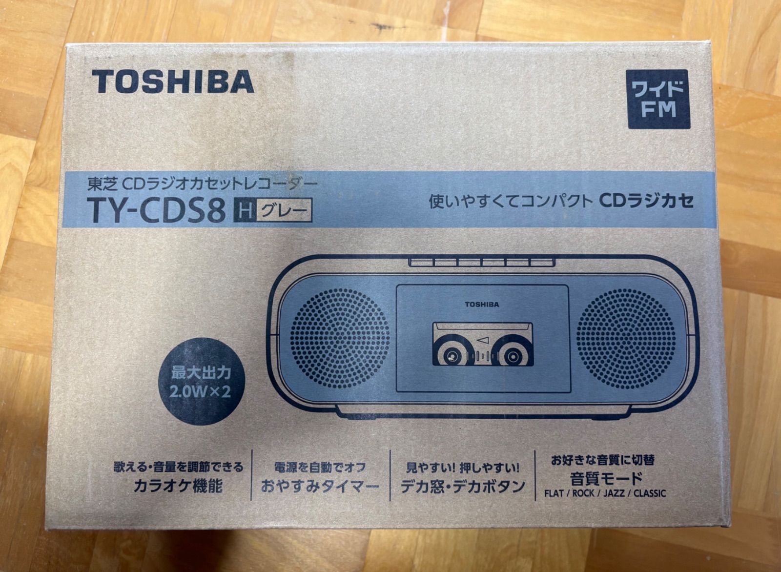 Cd Md Cassette Deck Toshiba Ty-Cds8
