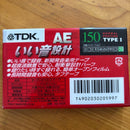 Tdk Cassette Tapes Ae 150 10