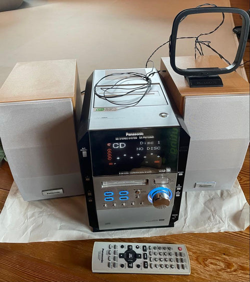 Panasonic Cd Md Cassette Deck Sa-Pm700Md