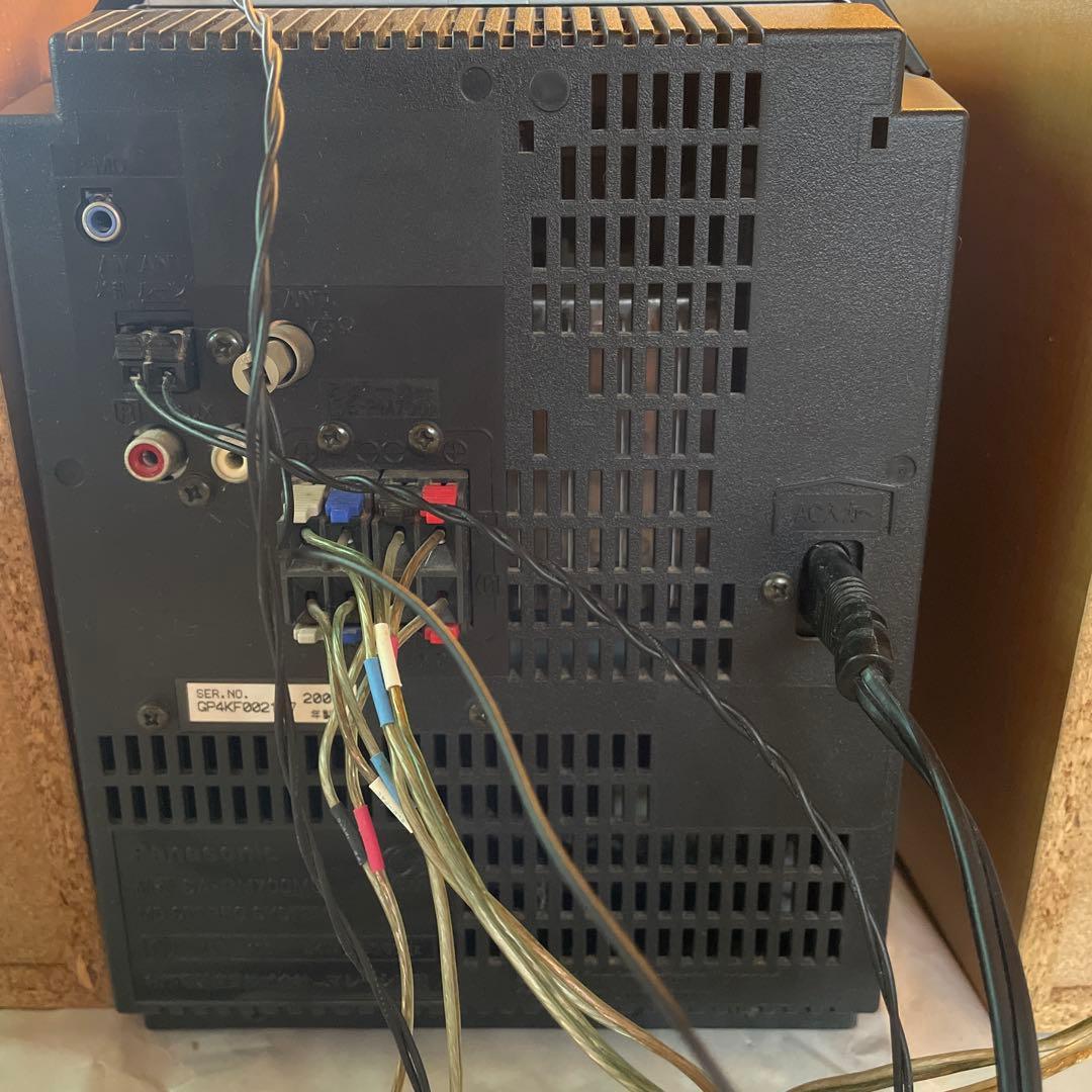 Panasonic Cd Md Cassette Deck Sa-Pm700Md