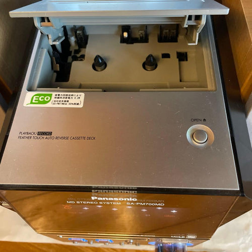 Panasonic Cd Md Cassette Deck Sa-Pm700Md