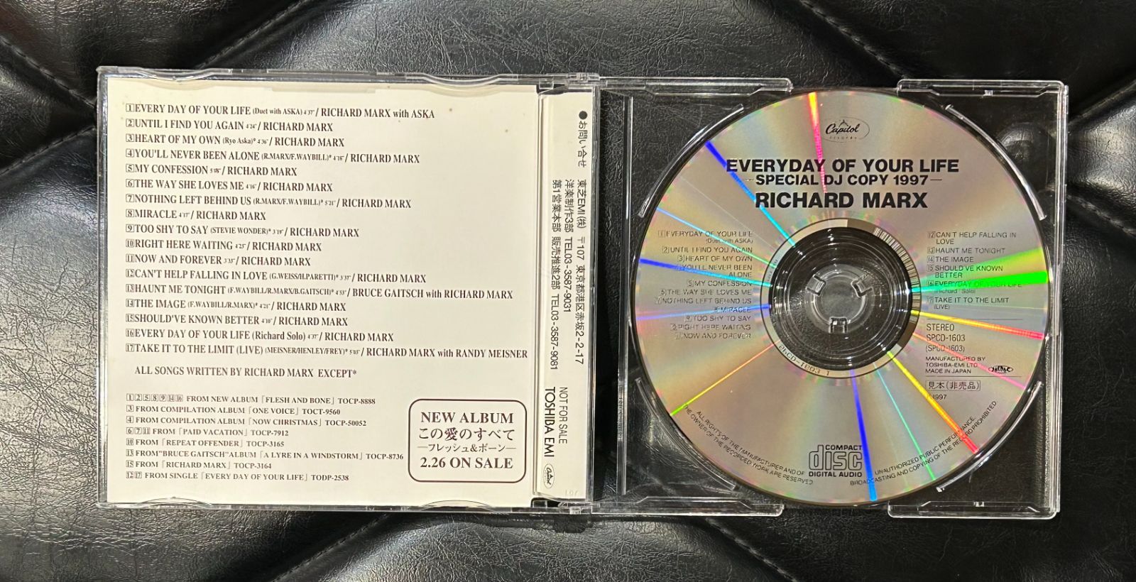 Western Music Cd Richard Marx Every Day Of Your Life