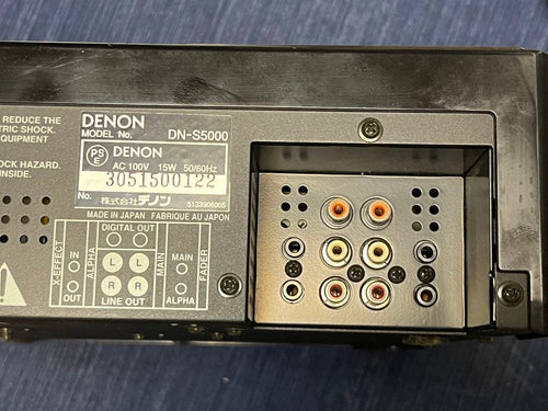 Denon Cd Sacd Player Black Dn-S5000