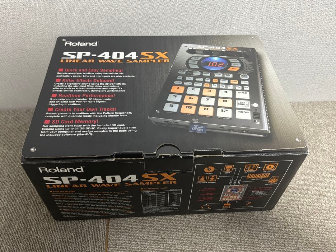 Samplers Roland Sp-404Sx