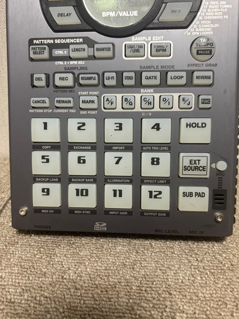 Samplers Roland Sp-404Sx