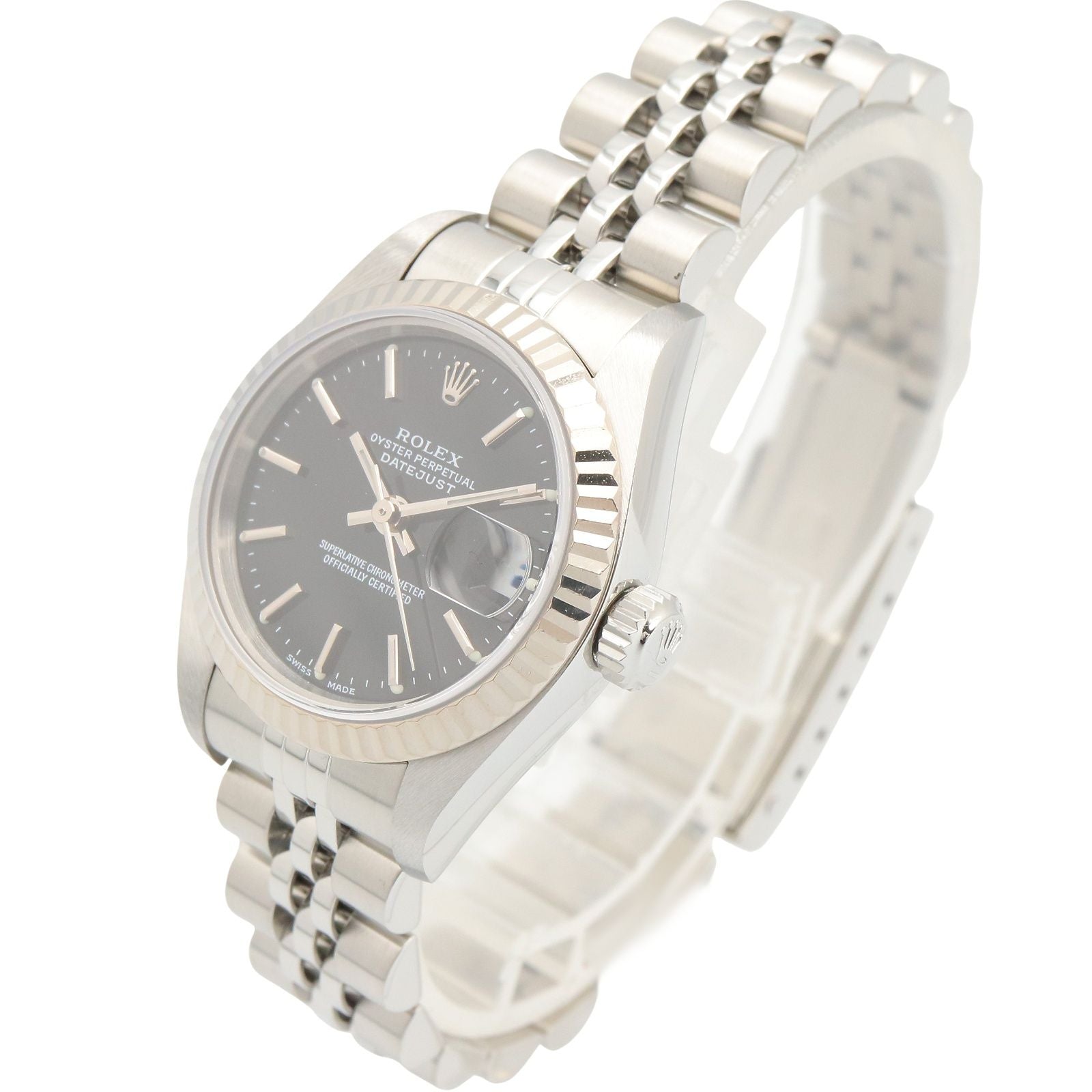 Rolex Others P 79174 Bk/Ba K18Wg Used A