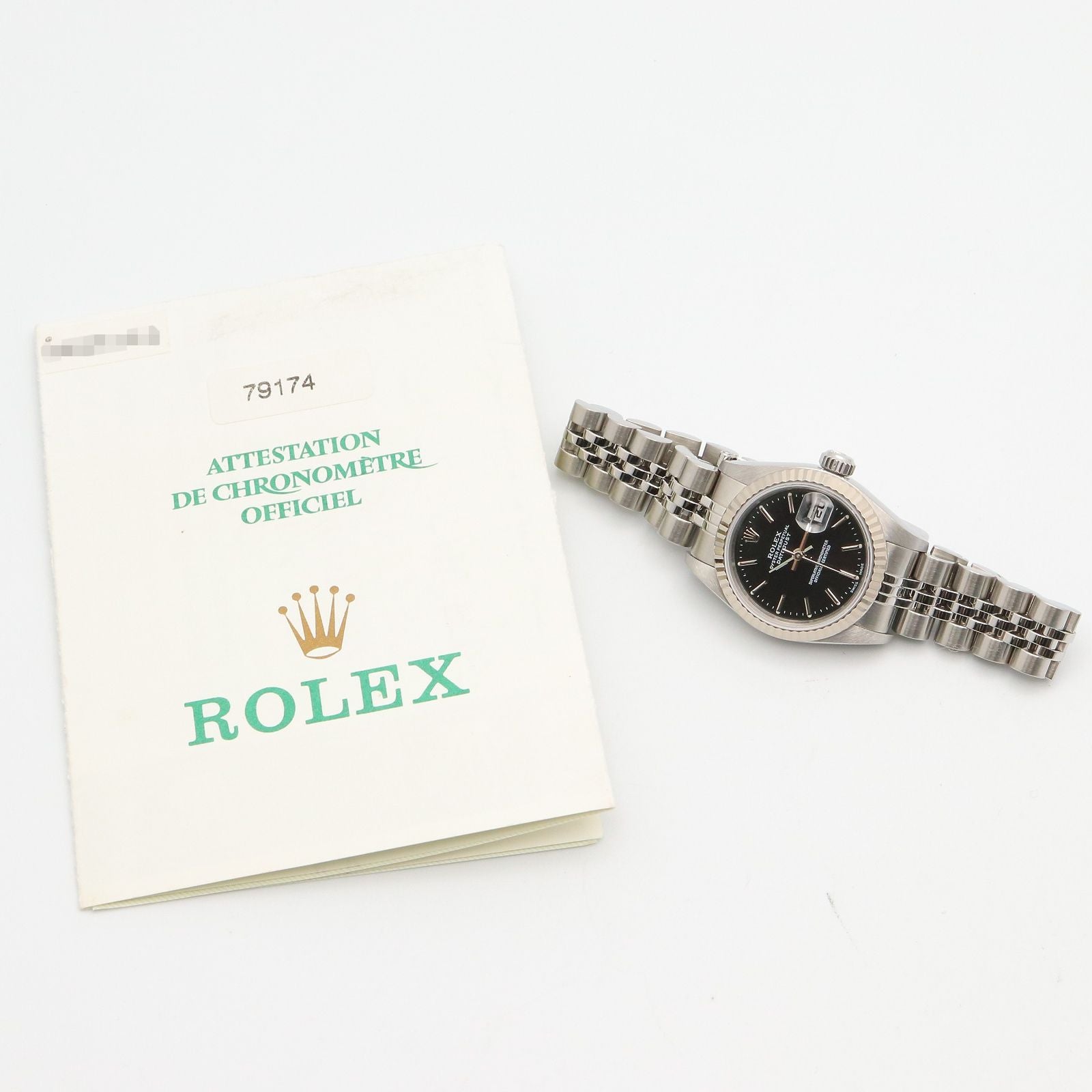 Rolex Others P 79174 Bk/Ba K18Wg Used A