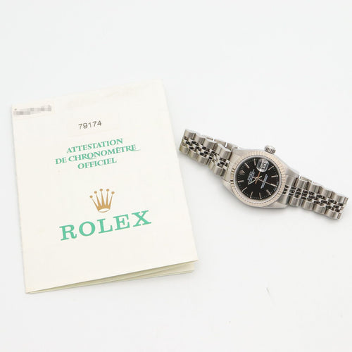 Rolex Others P 79174 Bk/Ba K18Wg Used A