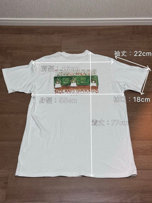 T-Shirts Roland Garros Paris Grift Xl