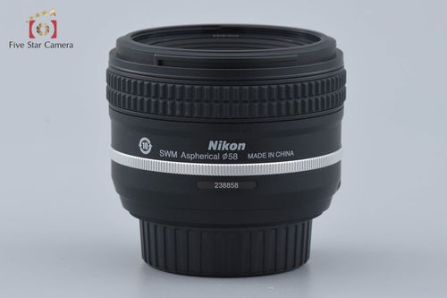 Nikon Lens (Single Focus) Af-S Nikkor F/1.8 G Special Edition