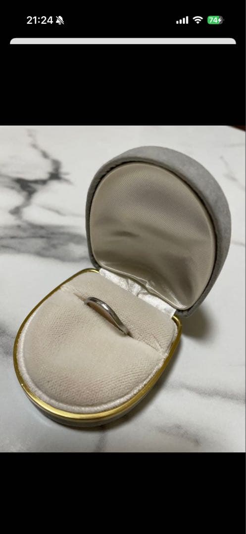 Cartier Rings Pt950 18