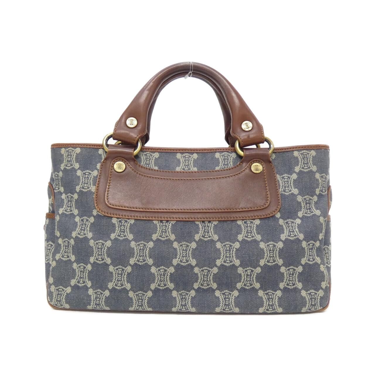 Celine Handbag Blue( Gold(