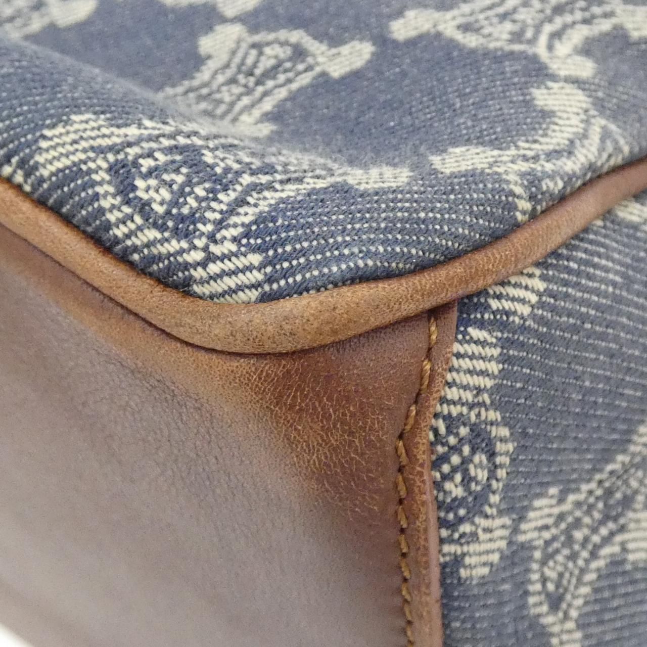 Celine Handbag Blue( Gold(