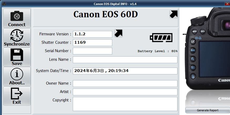 Canon Digital Slrs Eos 60D