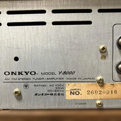 Onkyo Other Am-Fm Stereo