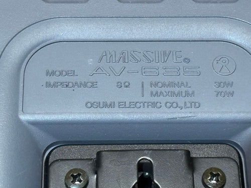 Massive Speakers Av-635