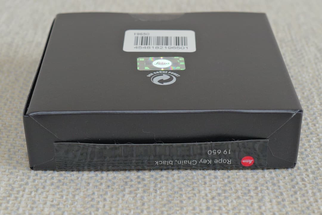 Leica Other Rope Key Chain Black 19650