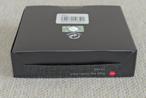 Leica Other Rope Key Chain Black 19650