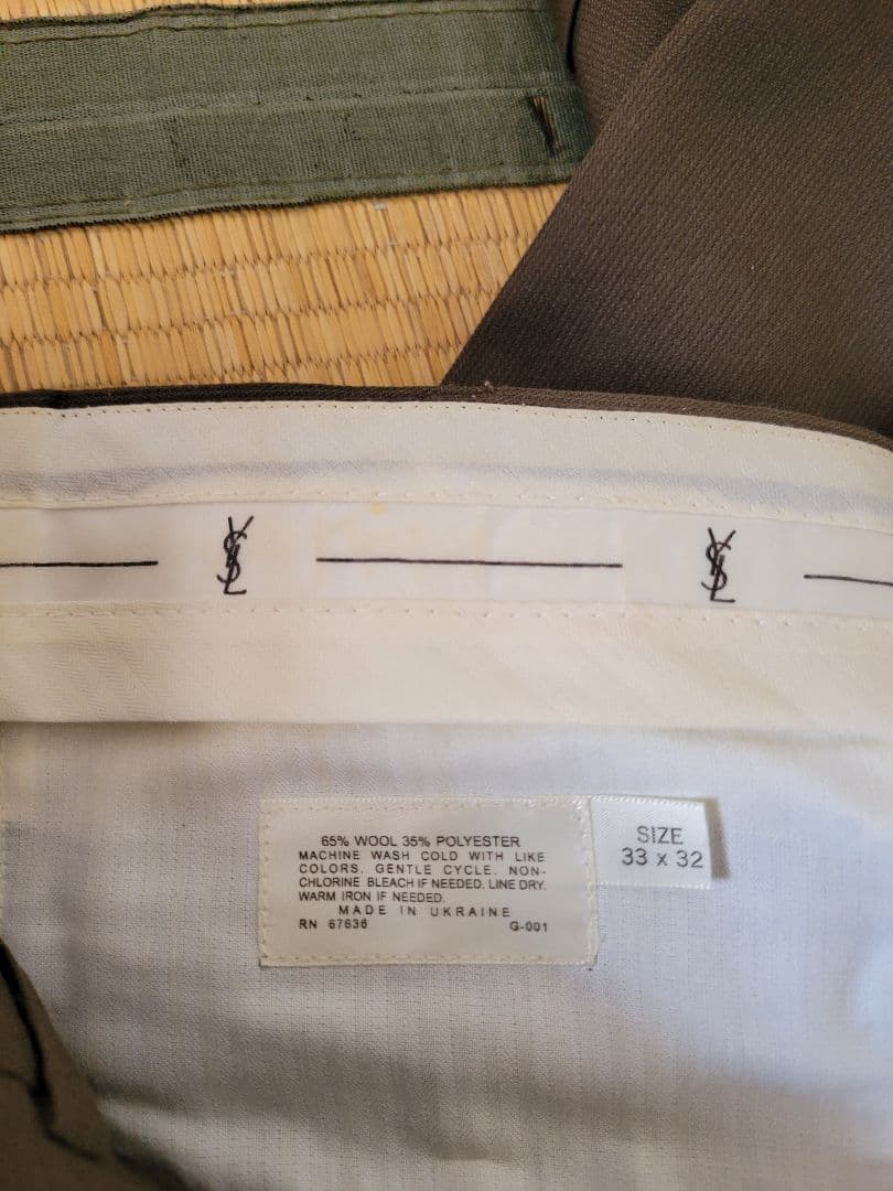 Yves Saint Laurent Slacks 90S Vintage 2