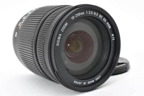 Sigma Zoom Lenses Nikon Dc 18-250 3.5-6.3 A049
