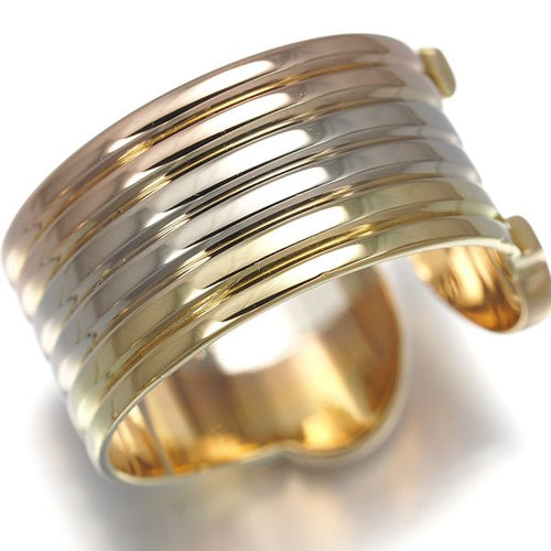 Cartier Ring 2C C C2 Lm 53 K18Yg/Wg/Pg #194818