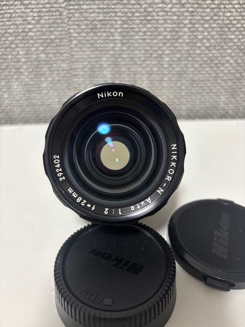 Nikon Lens (Single Focus) Nikkor-N Auto 1:2 F=28Mm