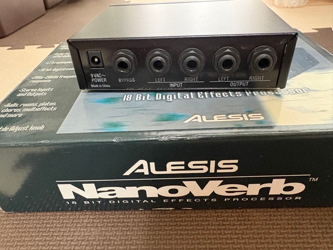 Alesis Guitar Effects Units Nanoverb 18Bit