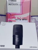 Audio Technica Condenser Microphone Audio-Technica At4040 Yamaha Ag03 Mk2